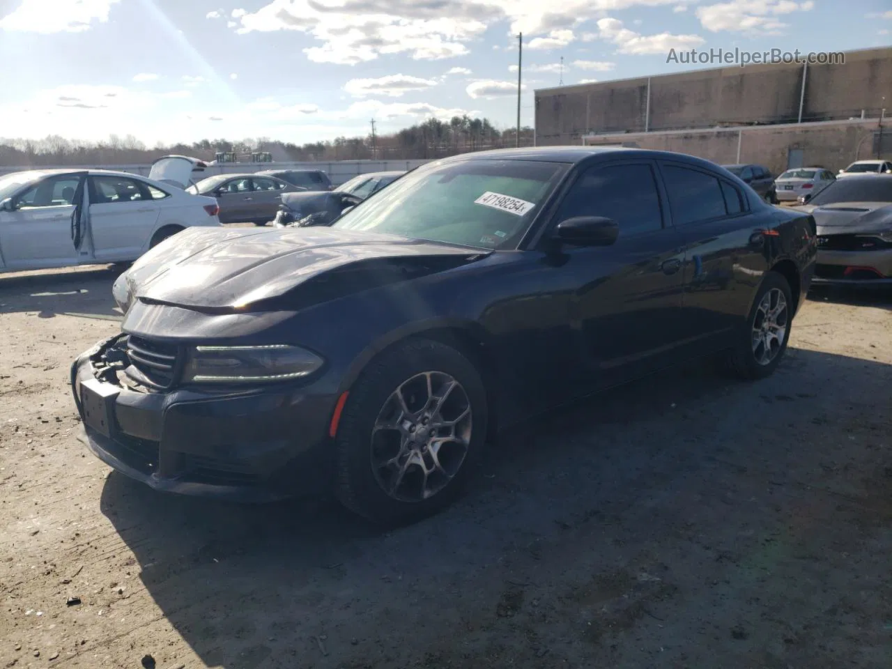 2016 Dodge Charger Se Черный vin: 2C3CDXFG4GH140867