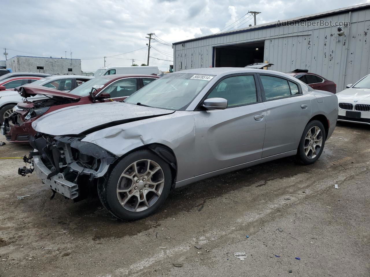 2017 Dodge Charger Se Gray vin: 2C3CDXFG7HH511571