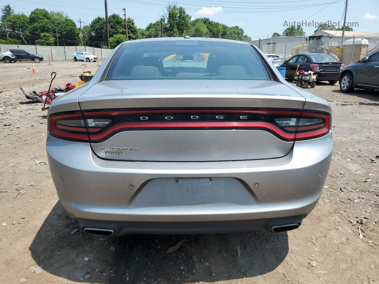 2016 Dodge Charger Se Silver vin: 2C3CDXFG8GH319851