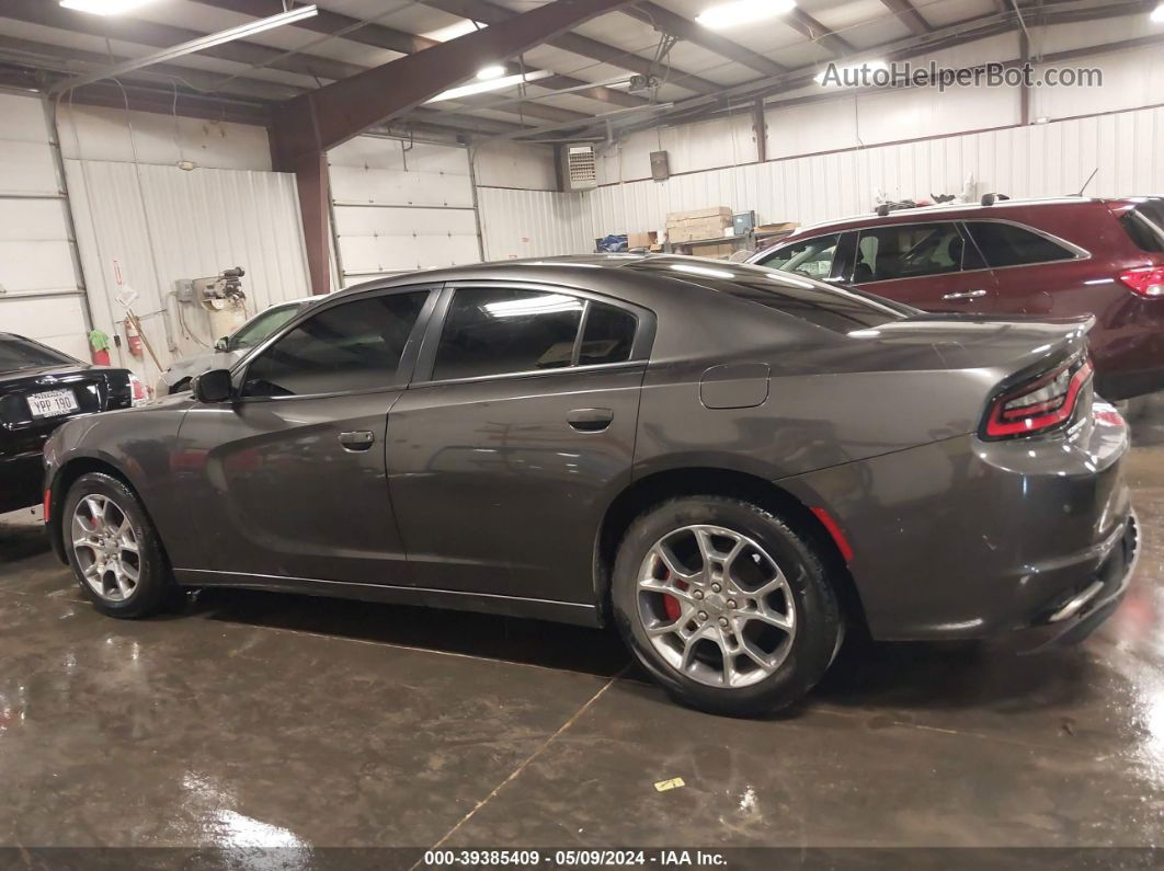 2016 Dodge Charger Se Gray vin: 2C3CDXFGXGH127668