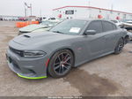 2017 Dodge Charger R/t Scat Pack Rwd Gray vin: 2C3CDXGJ0HH556717