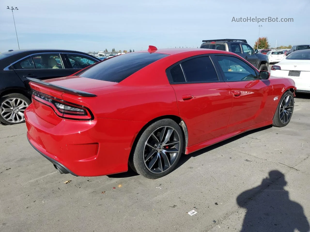 2017 Dodge Charger R/t 392 Красный vin: 2C3CDXGJ0HH565983