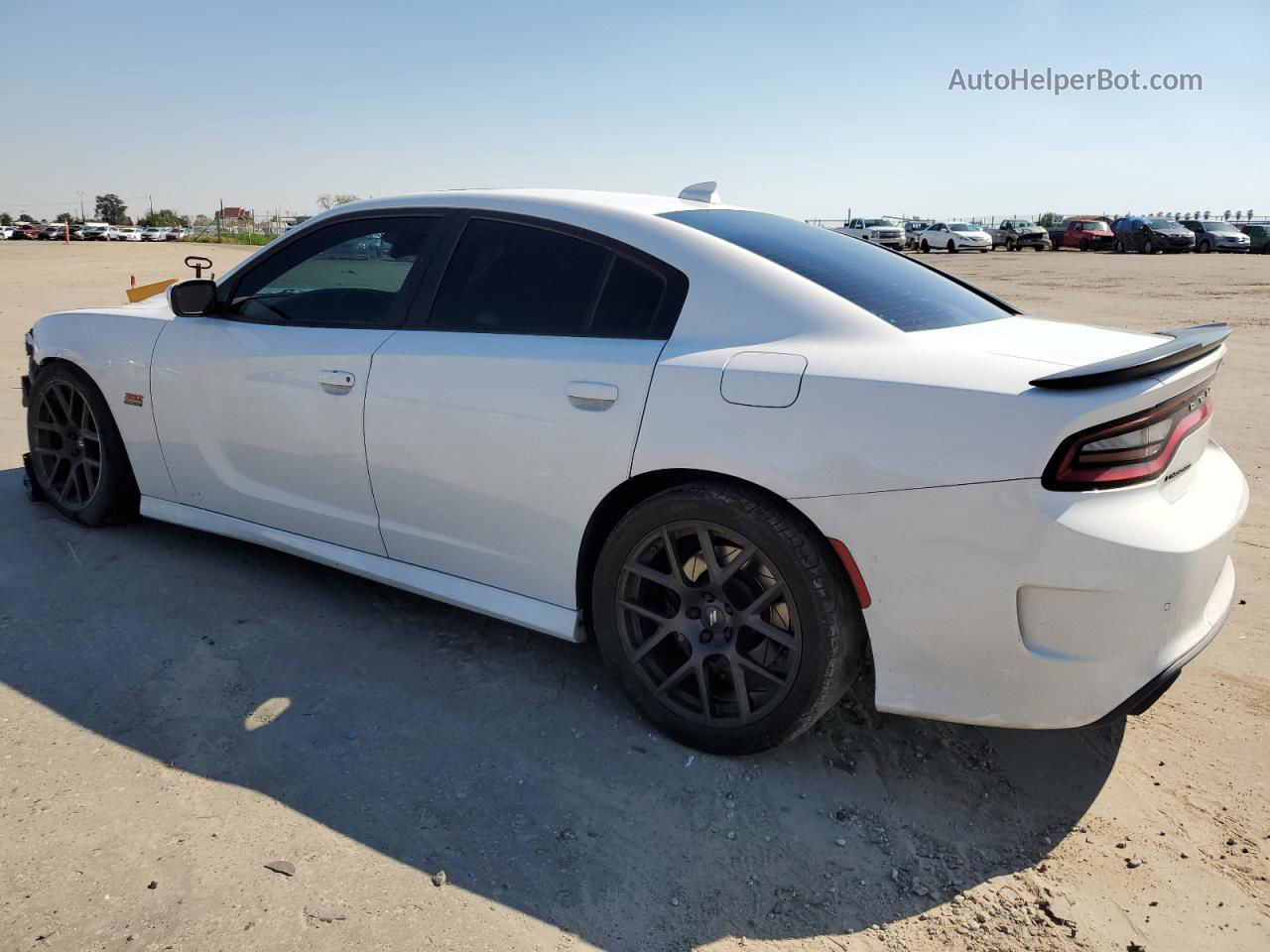 2018 Dodge Charger R/t 392 White vin: 2C3CDXGJ0JH158123