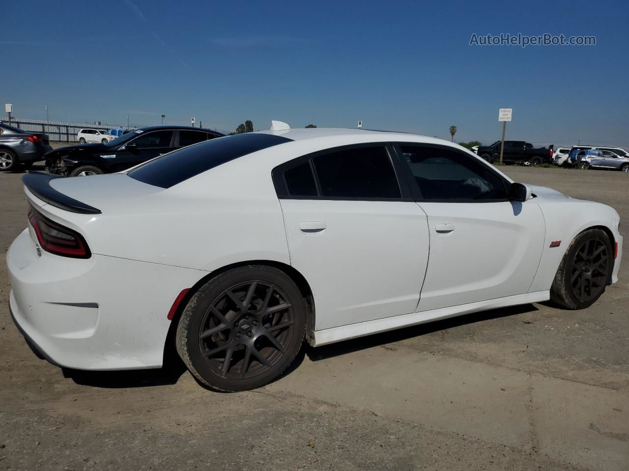 2018 Dodge Charger R/t 392 Белый vin: 2C3CDXGJ0JH158123