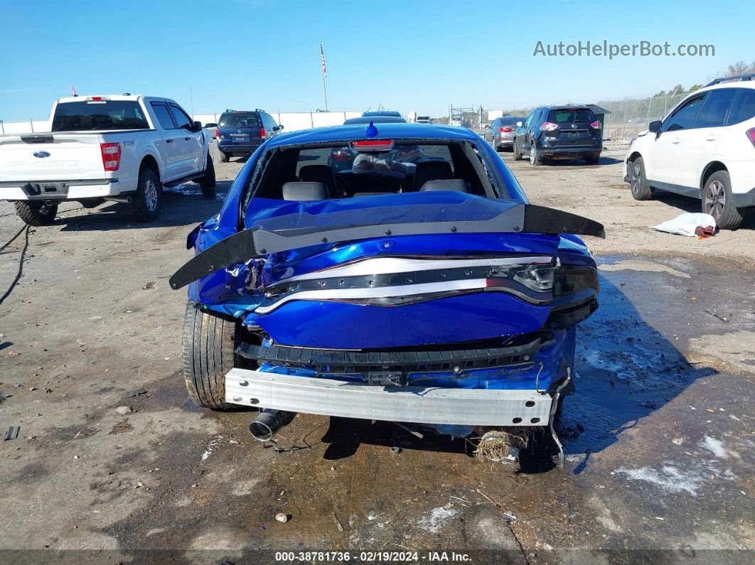 2018 Dodge Charger R/t Scat Pack Rwd Blue vin: 2C3CDXGJ0JH263664