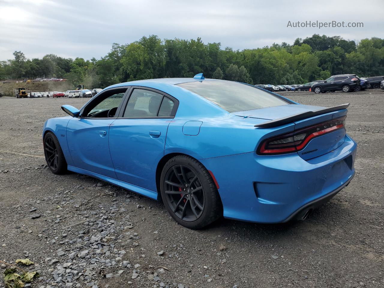 2018 Dodge Charger R/t 392 Blue vin: 2C3CDXGJ0JH297491