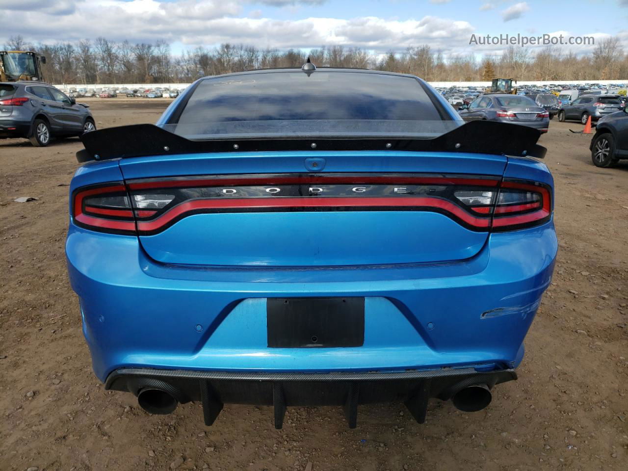 2018 Dodge Charger R/t 392 Синий vin: 2C3CDXGJ0JH306397