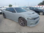 2018 Dodge Charger R/t Scat Pack Rwd Gray vin: 2C3CDXGJ0JH307307