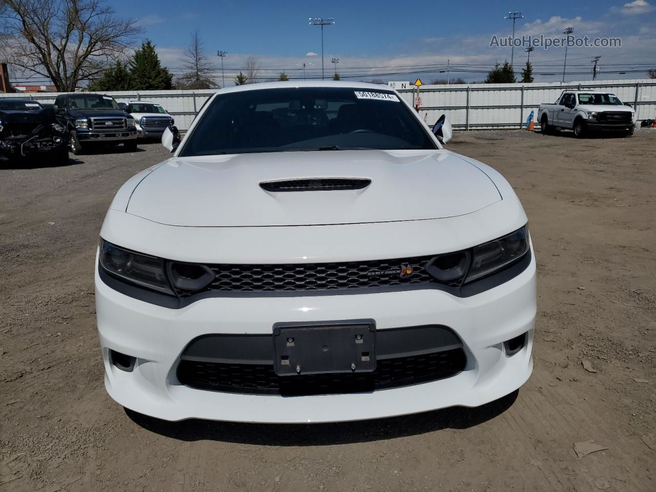 2021 Dodge Charger Scat Pack White vin: 2C3CDXGJ0MH511352