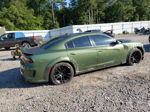 2021 Dodge Charger Scat Pack Green vin: 2C3CDXGJ0MH584723