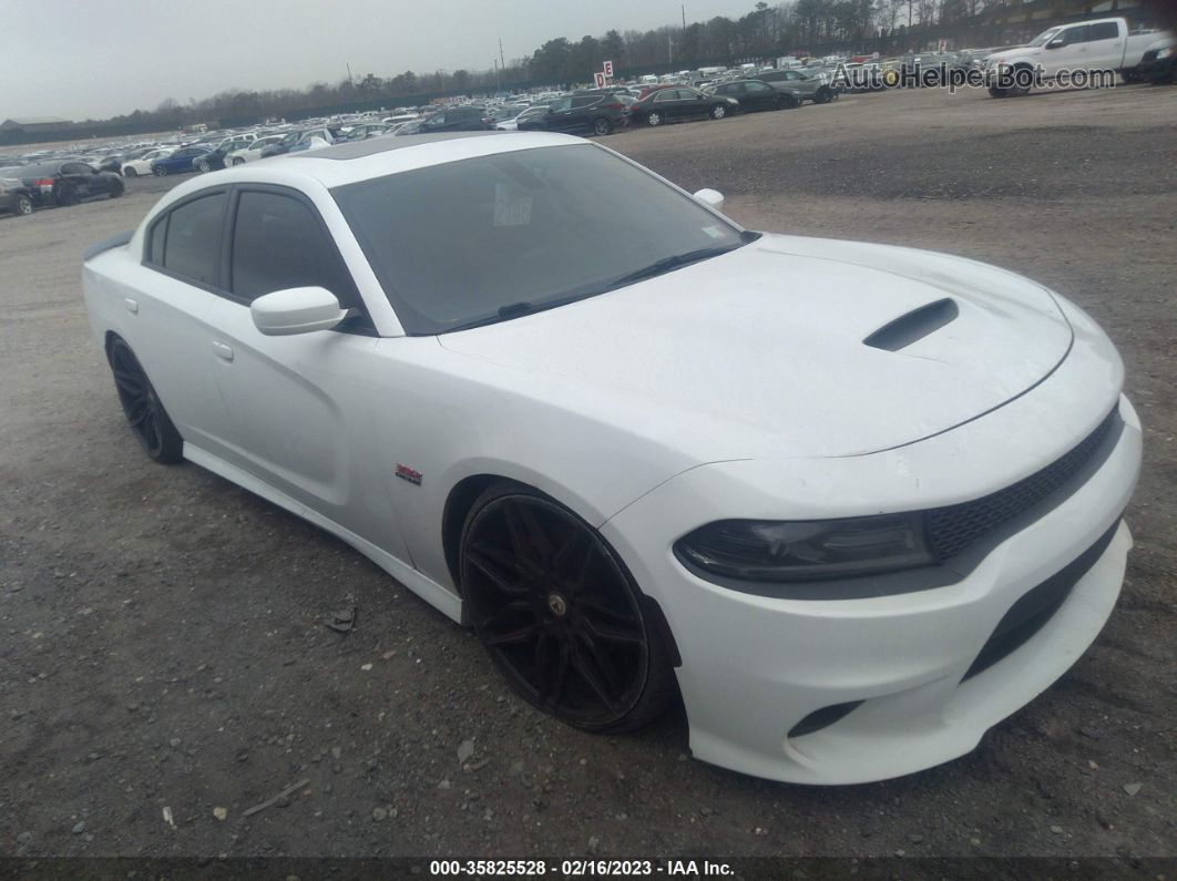 2016 Dodge Charger R/t Scat Pack White vin: 2C3CDXGJ1GH266498