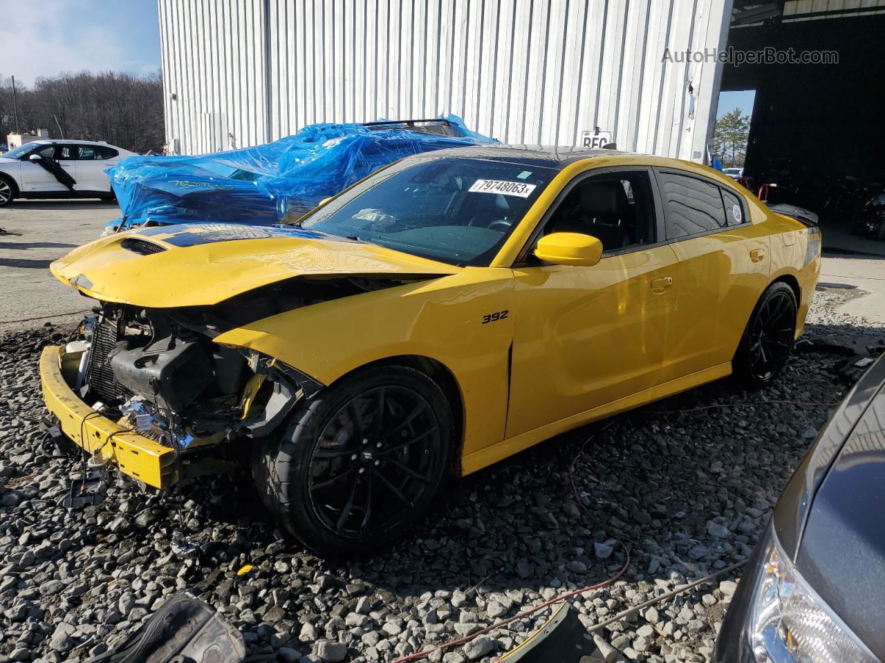 2017 Dodge Charger R/t 392 Yellow vin: 2C3CDXGJ1HH567581