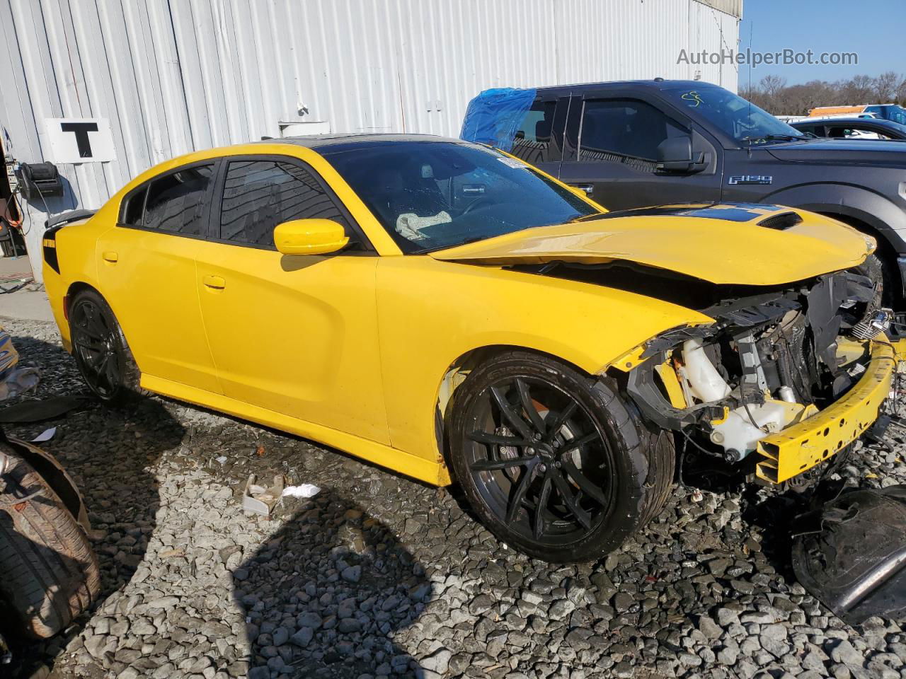 2017 Dodge Charger R/t 392 Yellow vin: 2C3CDXGJ1HH567581