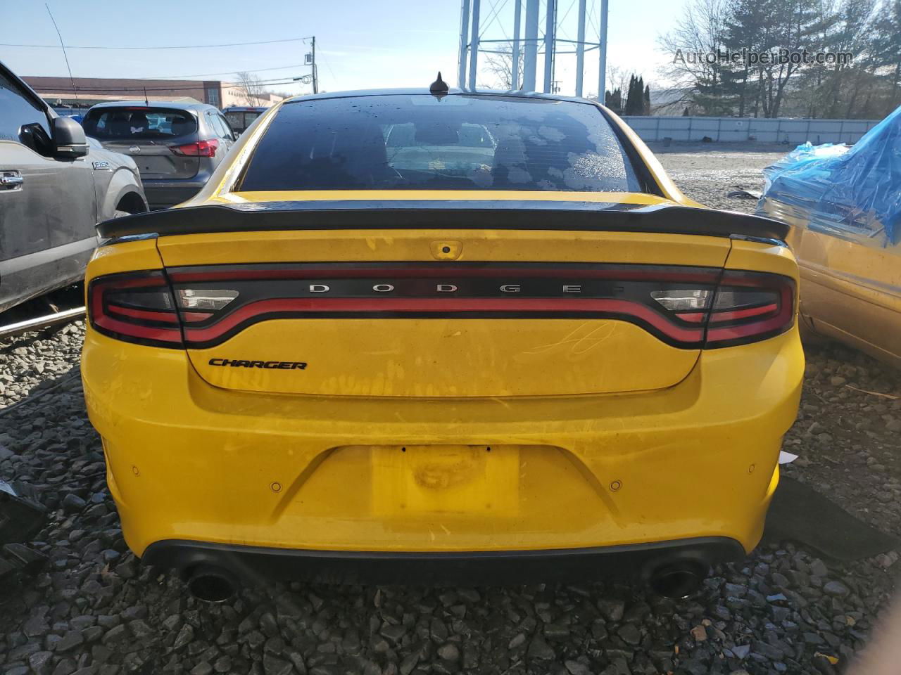 2017 Dodge Charger R/t 392 Yellow vin: 2C3CDXGJ1HH567581