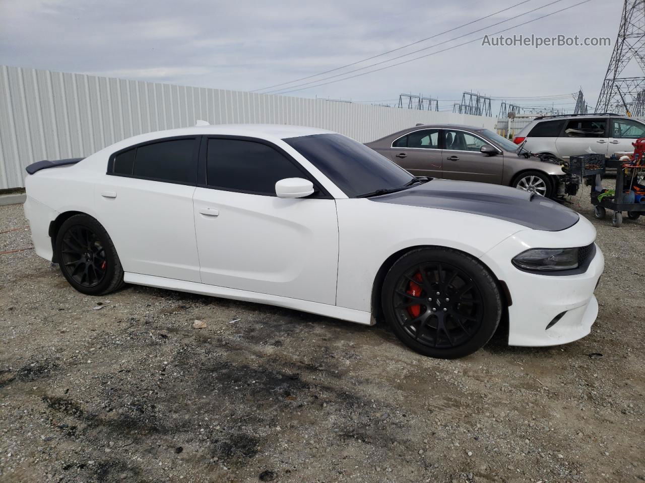 2017 Dodge Charger R/t 392 White vin: 2C3CDXGJ1HH602149