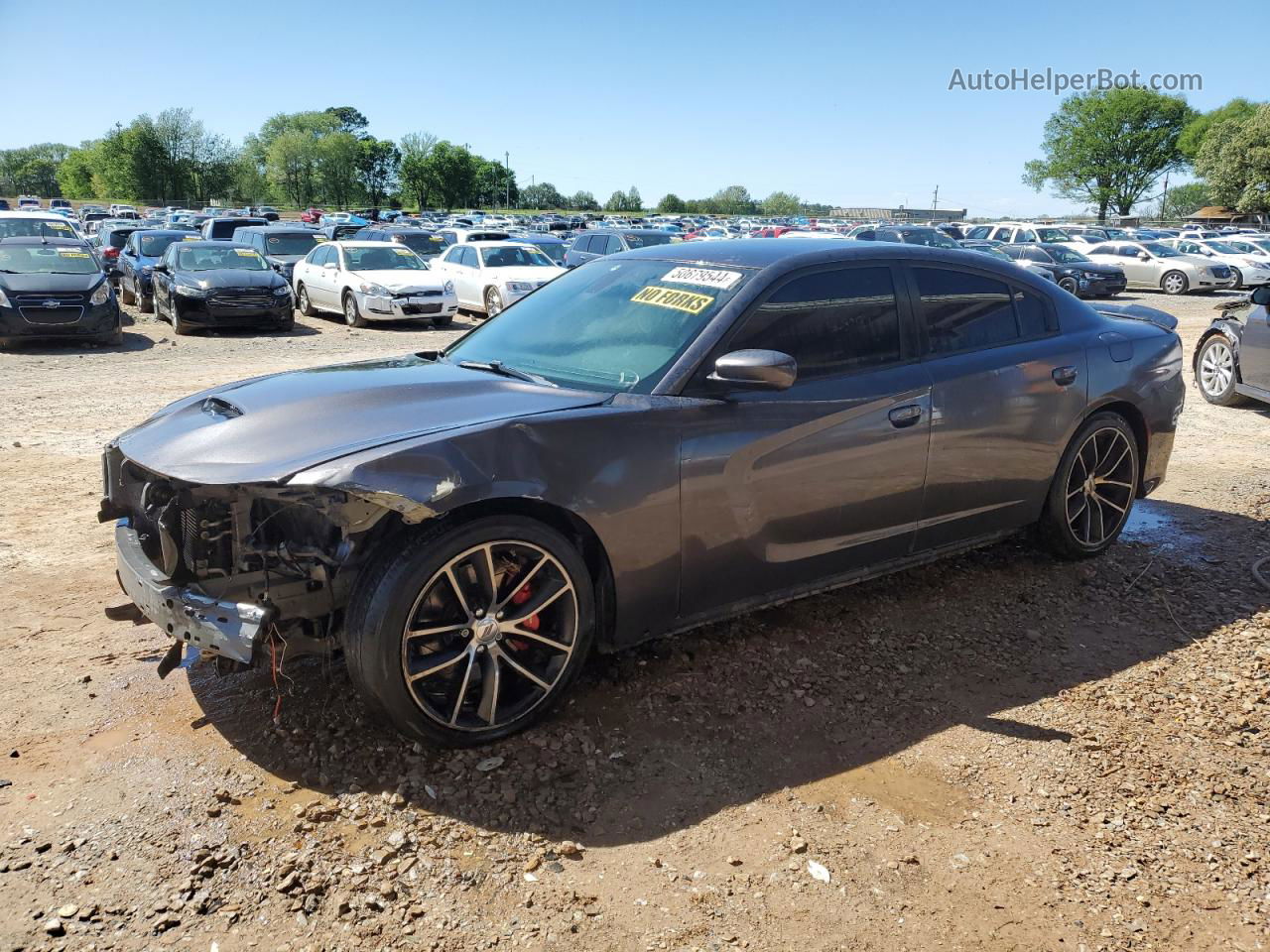 2017 Dodge Charger R/t 392 Charcoal vin: 2C3CDXGJ1HH637175