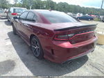 2018 Dodge Charger R/t Scat Pack Burgundy vin: 2C3CDXGJ1JH237168