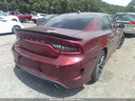 2018 Dodge Charger R/t Scat Pack Burgundy vin: 2C3CDXGJ1JH237168