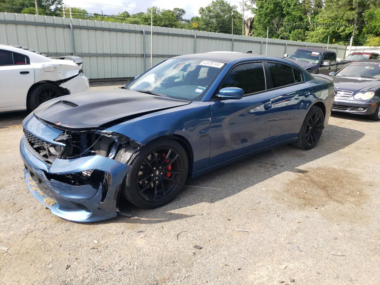 2021 Dodge Charger Scat Pack Blue vin: 2C3CDXGJ1MH527267