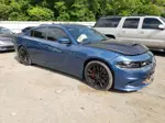 2021 Dodge Charger Scat Pack Синий vin: 2C3CDXGJ1MH527267