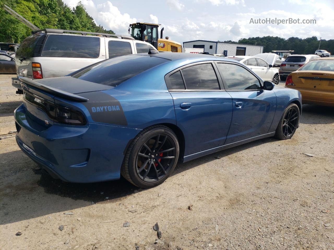 2021 Dodge Charger Scat Pack Blue vin: 2C3CDXGJ1MH527267