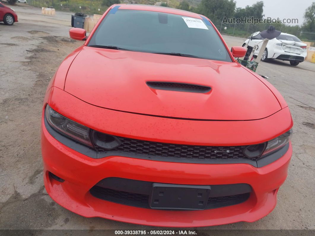 2021 Dodge Charger Scat Pack Rwd Orange vin: 2C3CDXGJ1MH540181