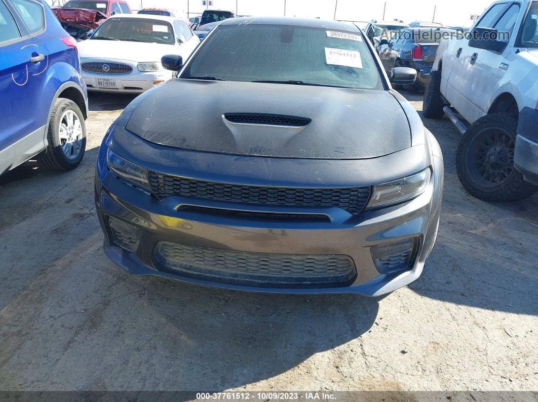 2021 Dodge Charger Scat Pack Widebody Rwd Gray vin: 2C3CDXGJ1MH596301