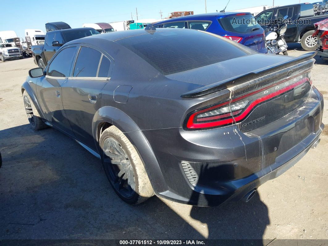 2021 Dodge Charger Scat Pack Widebody Rwd Gray vin: 2C3CDXGJ1MH596301