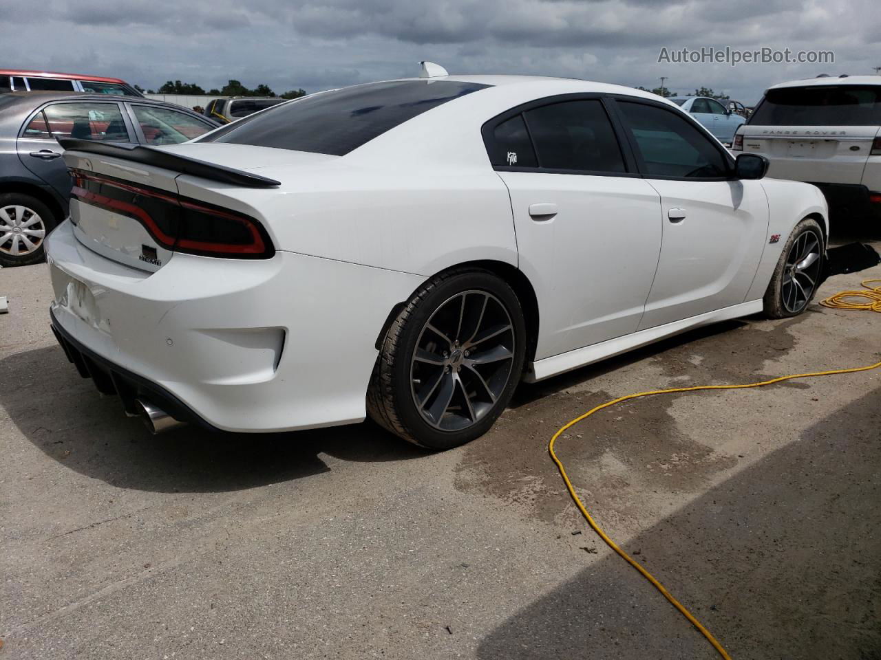 2018 Dodge Charger R/t 392 White vin: 2C3CDXGJ2JH185873