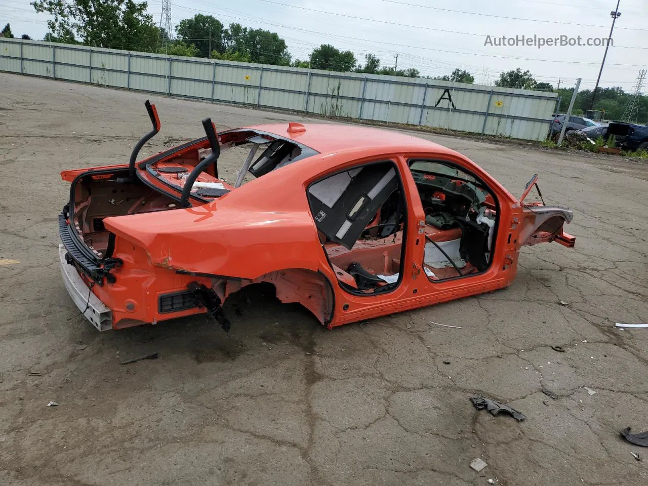 2018 Dodge Charger R/t 392 Orange vin: 2C3CDXGJ2JH314839