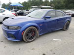 2021 Dodge Charger Scat Pack Blue vin: 2C3CDXGJ2MH535684