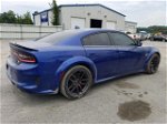 2021 Dodge Charger Scat Pack Blue vin: 2C3CDXGJ2MH535684