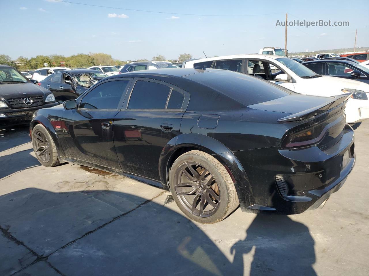 2021 Dodge Charger Scat Pack Черный vin: 2C3CDXGJ2MH537807