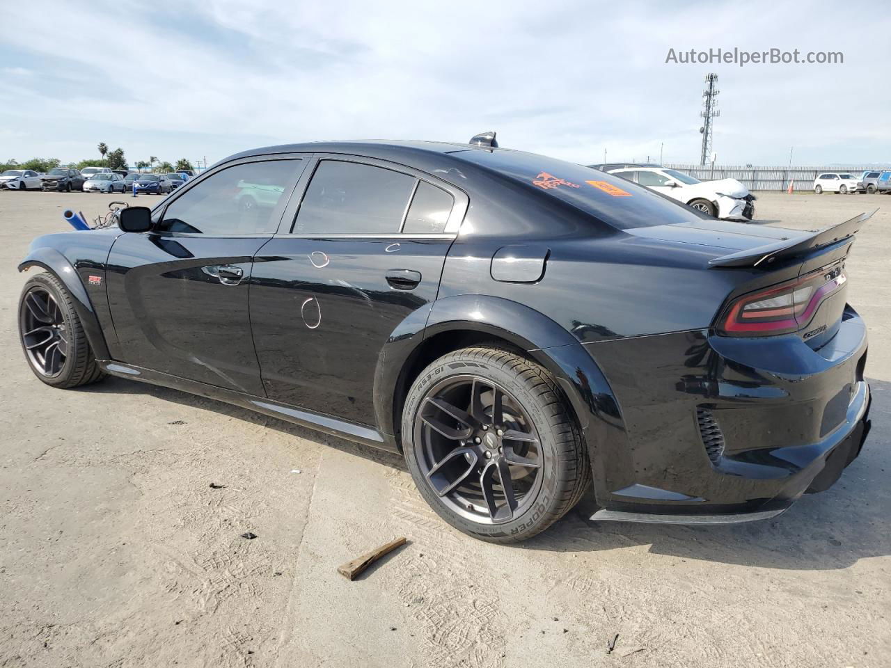 2021 Dodge Charger Scat Pack Black vin: 2C3CDXGJ2MH551108