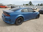 2021 Dodge Charger Scat Pack Blue vin: 2C3CDXGJ2MH569897