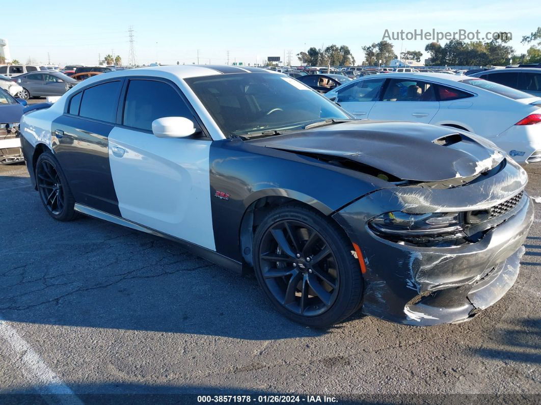 2021 Dodge Charger Scat Pack Widebody Rwd White vin: 2C3CDXGJ2MH570080