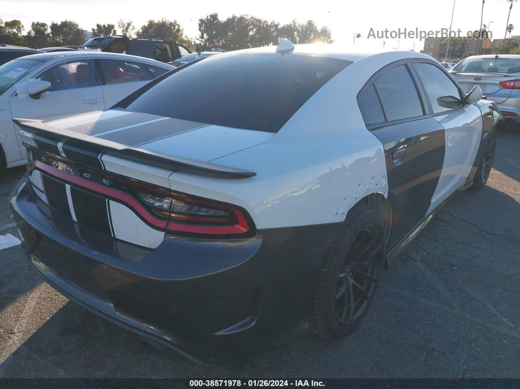 2021 Dodge Charger Scat Pack Widebody Rwd White vin: 2C3CDXGJ2MH570080