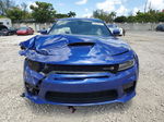 2021 Dodge Charger Scat Pack Blue vin: 2C3CDXGJ2MH577756