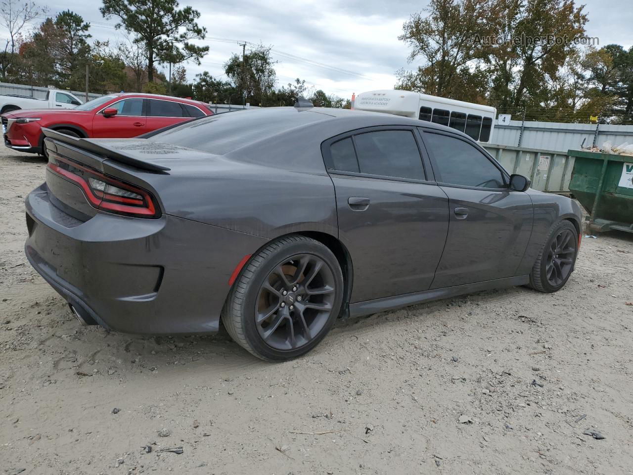 2021 Dodge Charger Scat Pack Gray vin: 2C3CDXGJ2MH578048