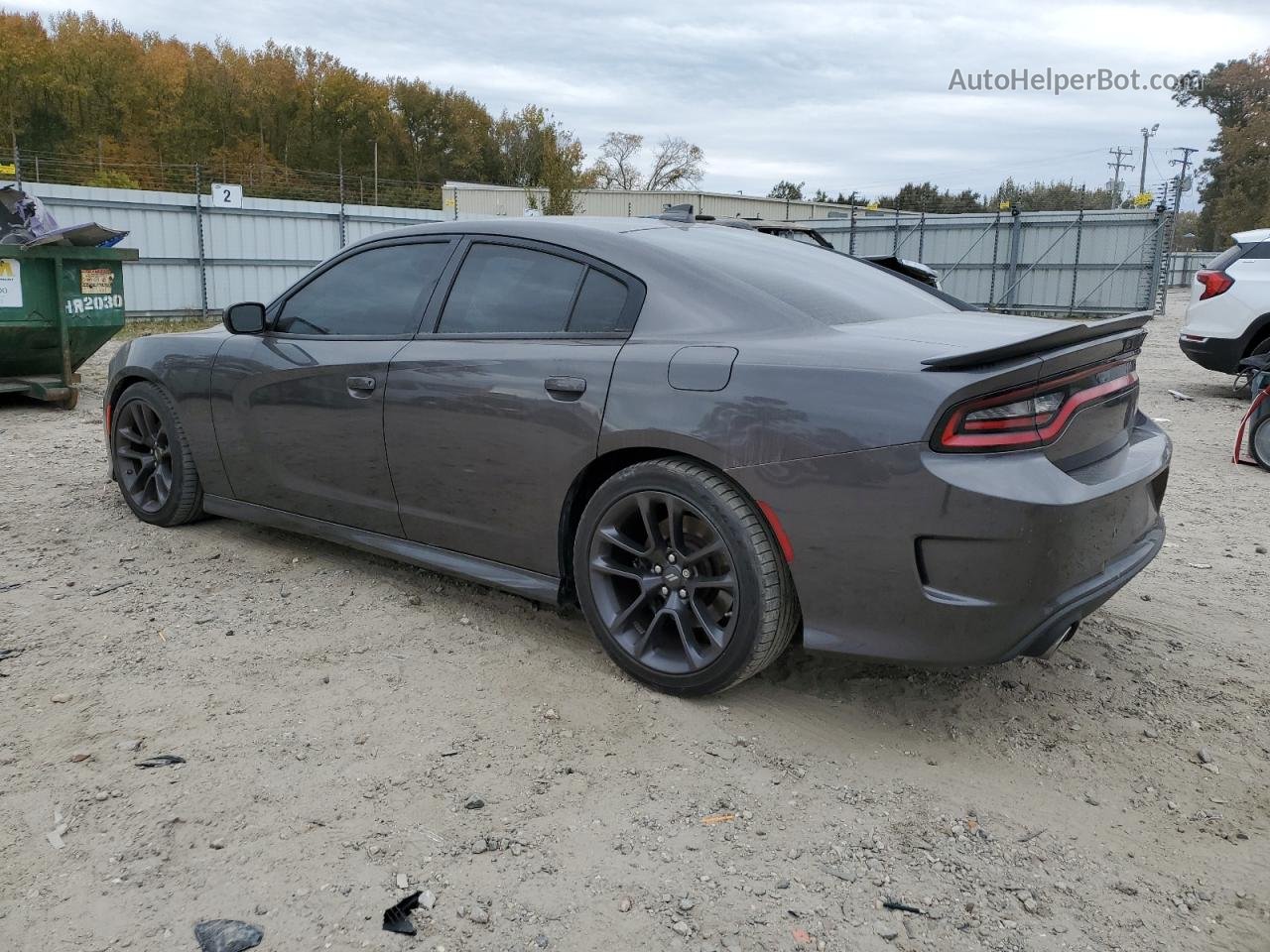 2021 Dodge Charger Scat Pack Gray vin: 2C3CDXGJ2MH578048