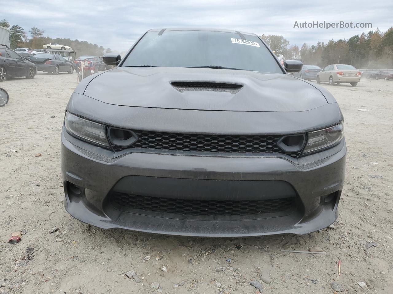 2021 Dodge Charger Scat Pack Gray vin: 2C3CDXGJ2MH578048