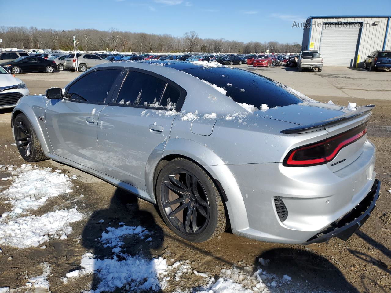 2021 Dodge Charger Scat Pack Silver vin: 2C3CDXGJ2MH611856