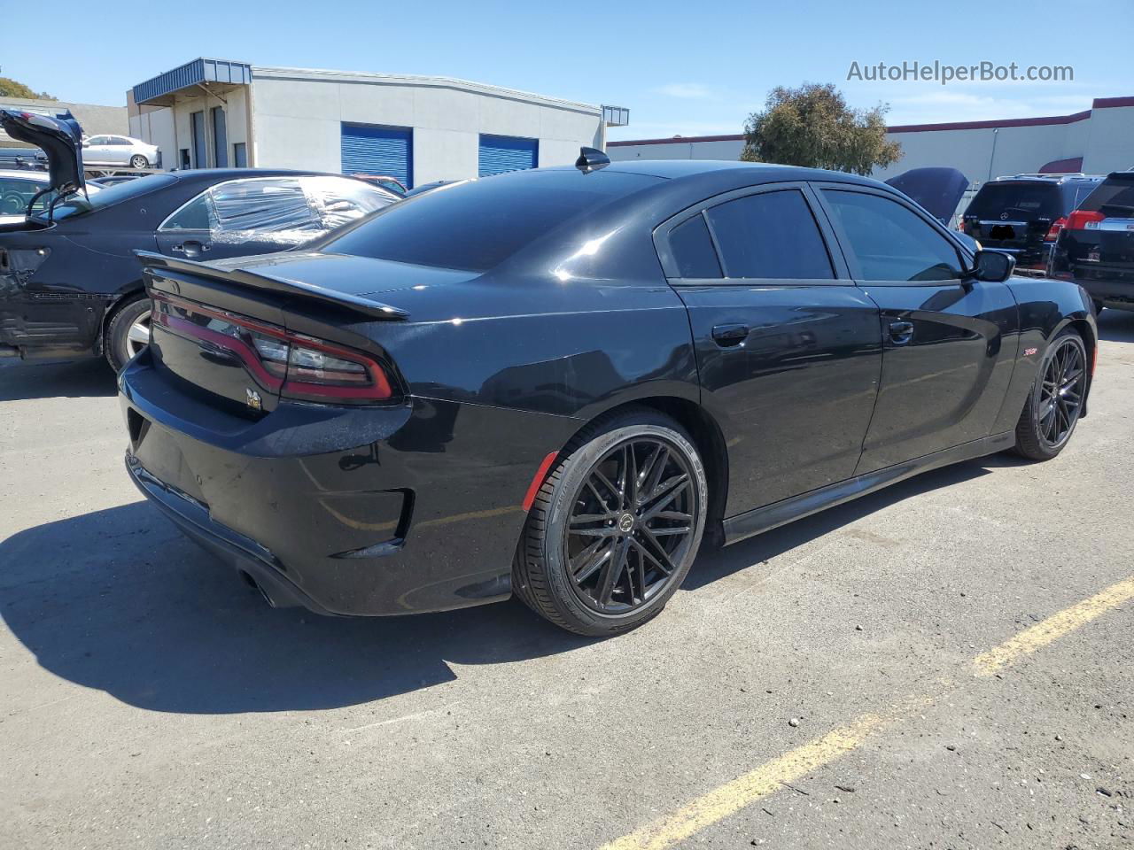 2021 Dodge Charger Scat Pack Black vin: 2C3CDXGJ2MH673354