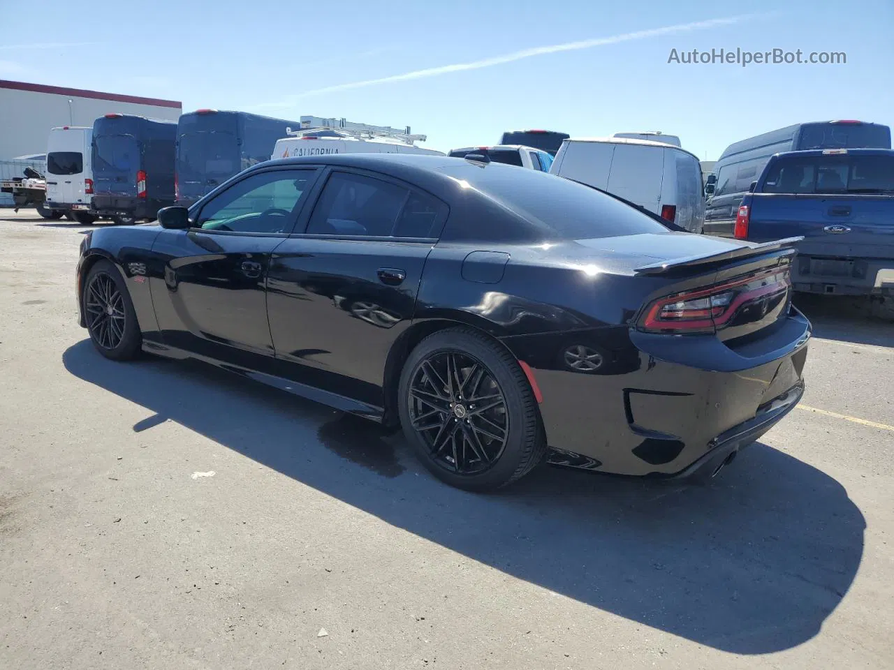 2021 Dodge Charger Scat Pack Black vin: 2C3CDXGJ2MH673354