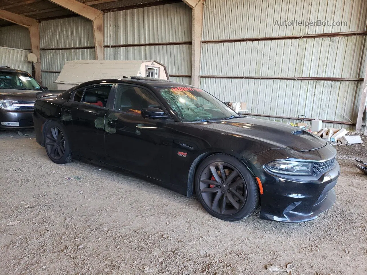 2016 Dodge Charger R/t Scat Pack Черный vin: 2C3CDXGJ3GH169268