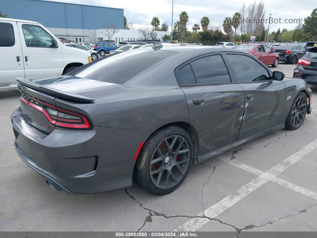 2016 Dodge Charger R/t Scat Pack Gray vin: 2C3CDXGJ3GH356042