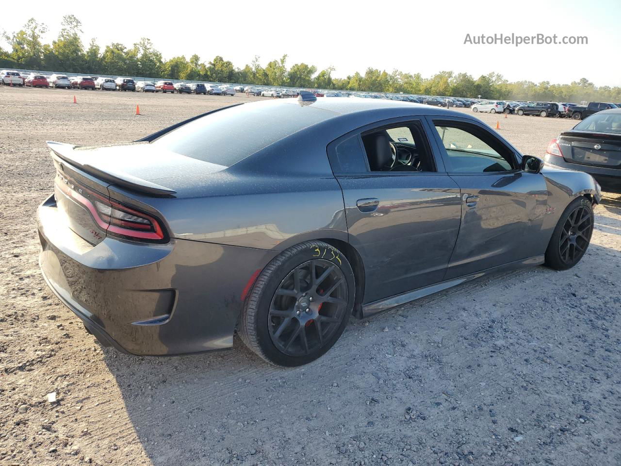 2017 Dodge Charger R/t 392 Gray vin: 2C3CDXGJ3HH511089