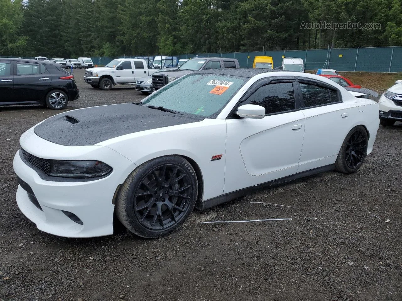 2017 Dodge Charger R/t 392 White vin: 2C3CDXGJ3HH660540