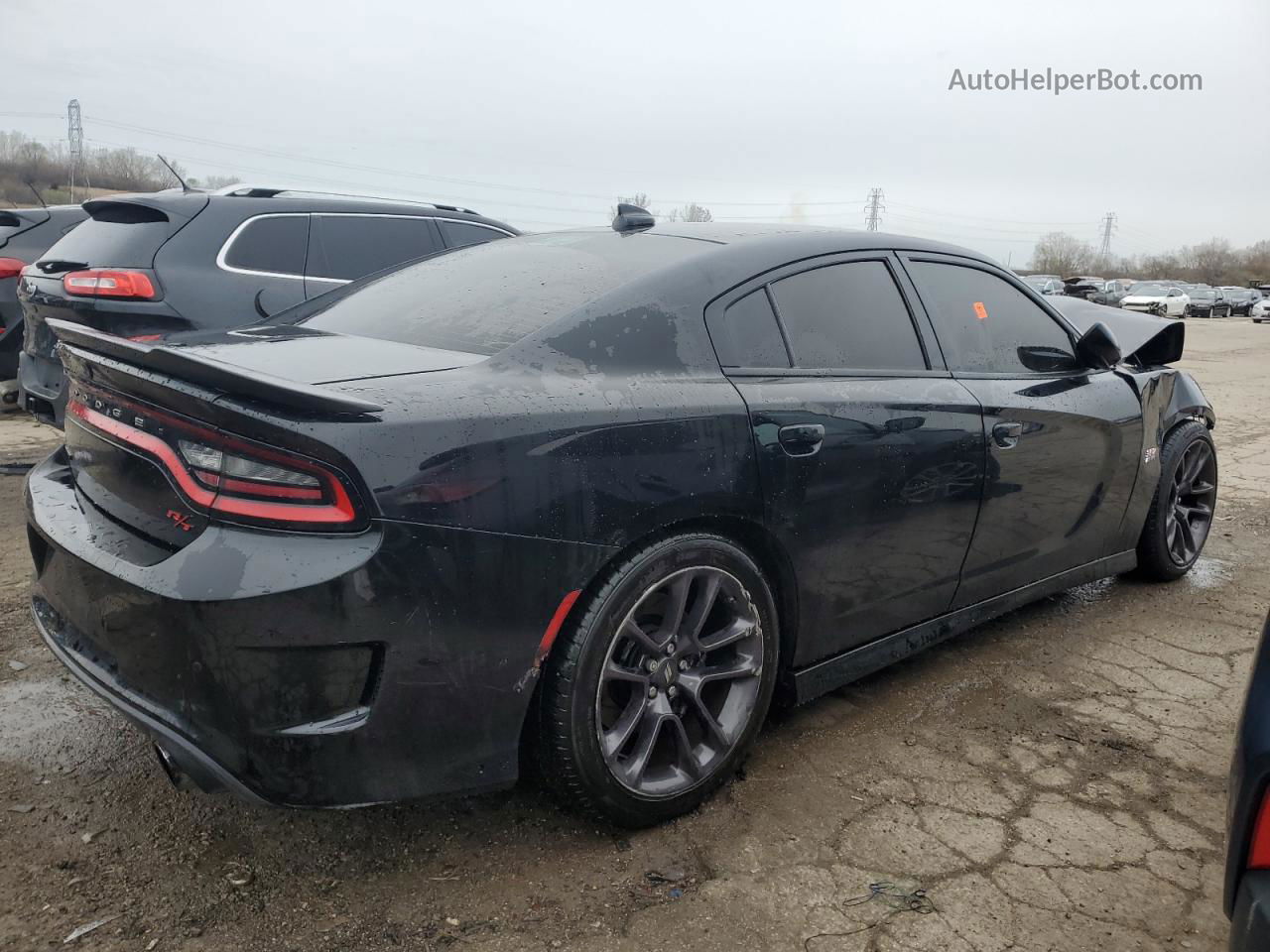 2018 Dodge Charger R/t 392 Черный vin: 2C3CDXGJ3JH114486