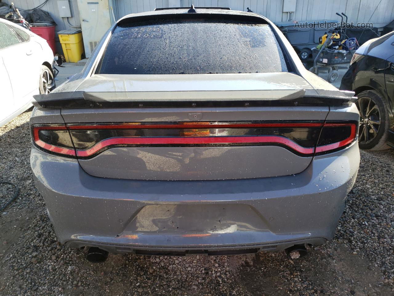 2018 Dodge Charger R/t 392 Gray vin: 2C3CDXGJ3JH297520